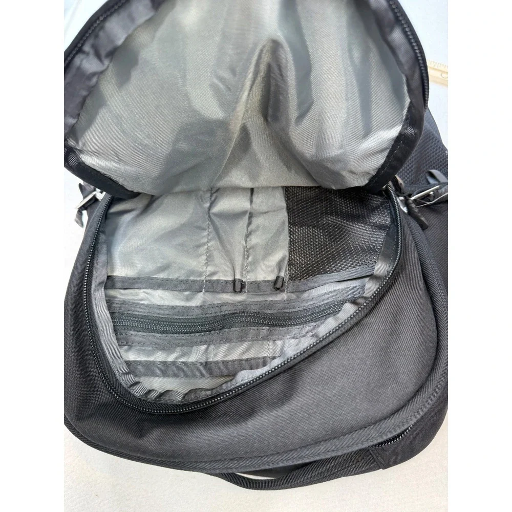 The North Face Jester Backpack Gray Black Laptop Sleeve School Travel New NWT